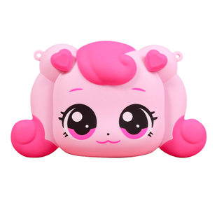 儿童斜挎包女孩子正版奇妙萌可爱心公主硅胶小零钱包新年2026新款