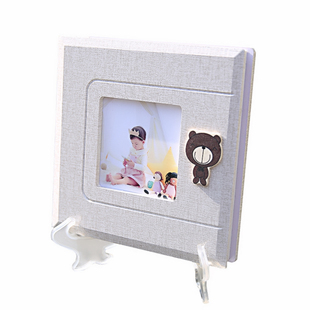 宝宝水晶相册制作定制照片书个人写真儿童影楼包设计毕业纪念册