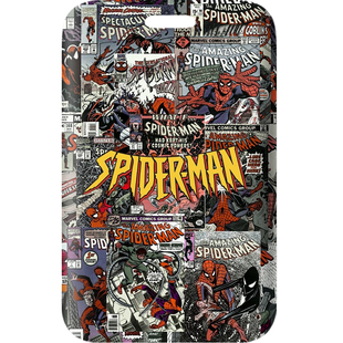 【满月杂货铺】漫画风蜘蛛侠卡套滑盖式门禁卡男工牌学生用校园卡