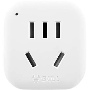 公牛美标转换插头电源转换器usb国外美国旅行转接头一转二转化器