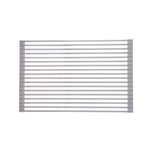 摩登主妇沥水架水槽水池碗碟盘收纳洗碗折叠沥水篮卷帘厨房置物架