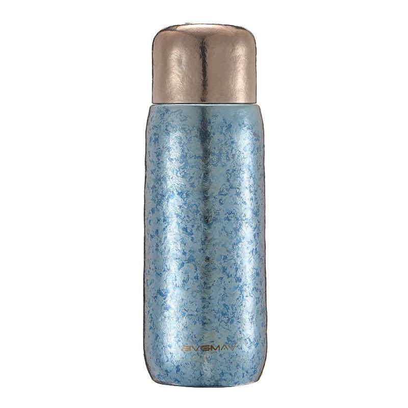 英国宝威玛纯钛保温杯双层钛磁吸双盖焖茶杯男女抑菌养生高颜值