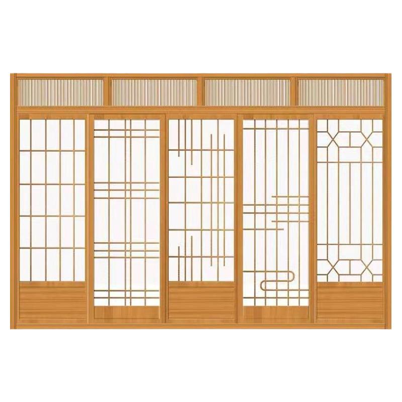 日式格子移门实木隔断厨房推拉门定制和室门榻榻米门日式格子门窗