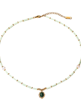 【新品八折】   设计师高级感珍珠锆石百搭个性气质项链女