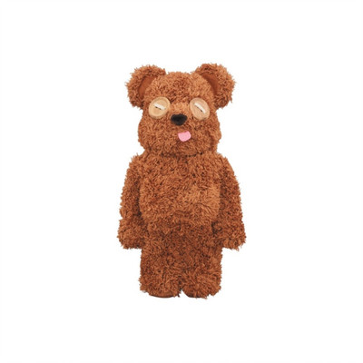 暴力熊400%芝麻街毛绒公仔摆件