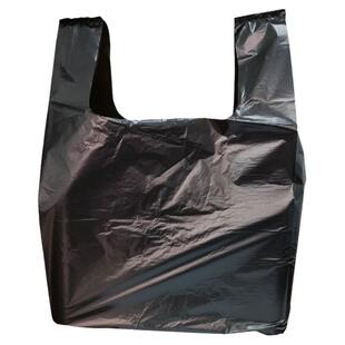 兴和兴垃圾袋家用加厚手提式塑料袋子特厚大蓝色黑色背心式垃圾桶