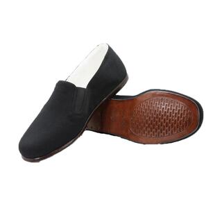 内联升男鞋牛皮底布鞋老北京布鞋皮底礼巾舌日常休闲手工7111A/G