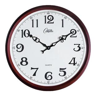 康巴丝大尺寸挂钟客厅家用办公钟表现代简约日历石英钟静音挂墙钟