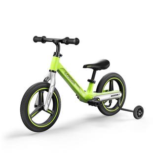 酷骑S1儿童自行车平衡车二合一2-3-6岁女男孩带辅助轮单车脚踏车