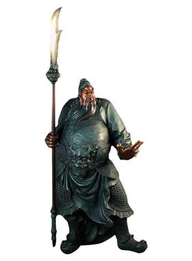关公雕塑关二爷人物佛像玻璃钢铜雕庭院寺庙供奉摆件大型神像定制