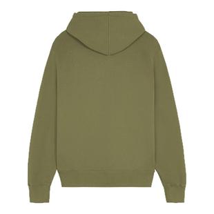 Maison Kitsune日常休闲男士小狐狸刺绣连帽套头长袖卫衣银泰百货