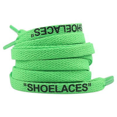 适配OFF-WHITE回天之力OW字母AJ1 AF1联名鞋带扁平 SHOELACES紫橙