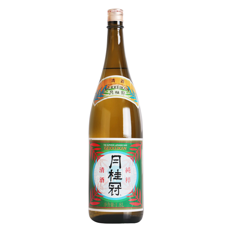 正品保障日本清酒合资月桂冠清酒1.8L入口甘甜纯粹清爽清酒/瓶装