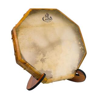 卡杜斯八角疗愈鼓印第安框鼓冥想兽皮鼓牛皮羊皮Shaman印尼大手鼓