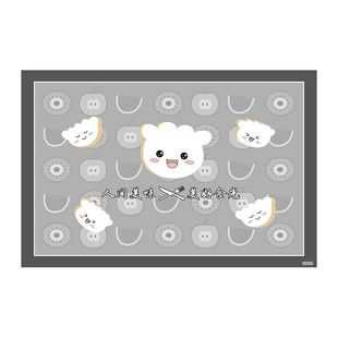 厨房防滑防油地垫新款硅藻泥可擦免洗吸水专用地毯脚垫子全铺耐脏