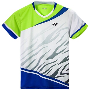 尤尼克斯儿童羽毛球服yy速干T恤男孩女孩运动短袖夏季球衣 310062