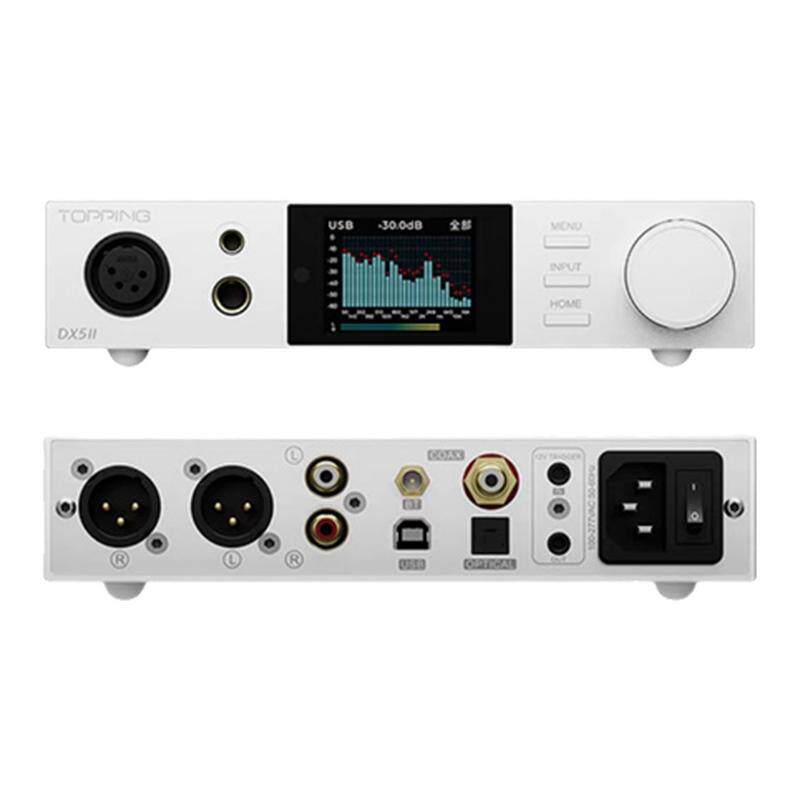 TOPPING拓品DX5II 全平衡解码耳放一体机hifi发烧音频DAC 蓝牙5.1