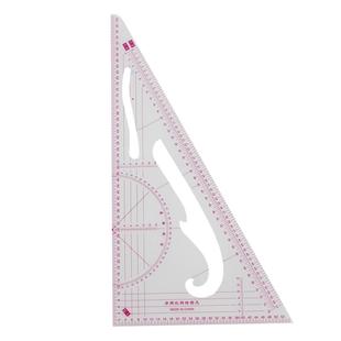 制版三角比例尺3220绘图薄三角尺1:3服装缩放尺直角比例尺1:5