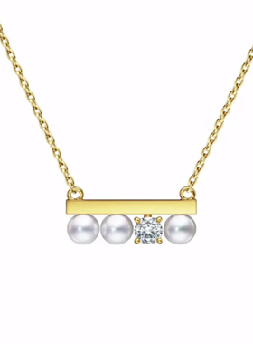 t家平衡木倪妮同款18k天然耳钉