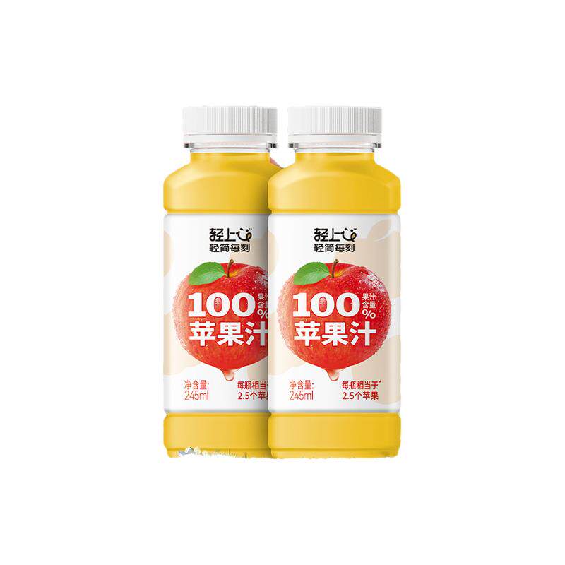 瓶装0添加蔗糖解腻果汁轻上轻饮