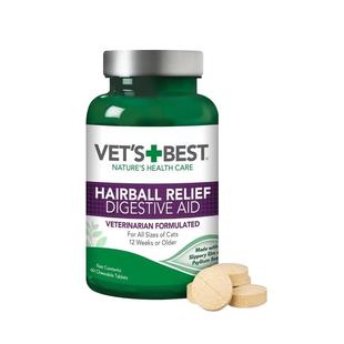 美国绿十字化毛猫草片猫咪专用排毛去毛球化毛膏多瓶装温和化毛片