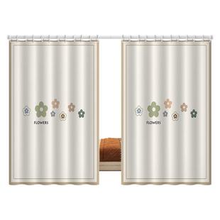 房间客厅隔断帘落地一房变两房防隐私门帘窗帘床边屏风遮挡拉帘布