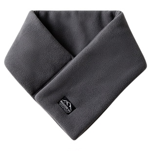 MISSION UV摇粒绒穿插围巾男秋冬季户外运动骑行登山防寒保暖围脖