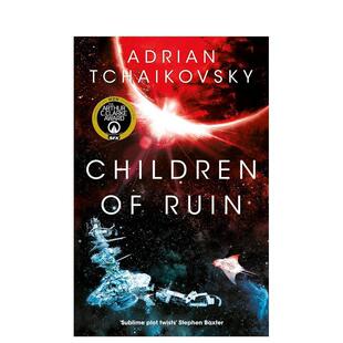 【预售】【2023雨果奖佳系列小说】废墟之子英文文学小说进口原版外版书简装14岁以上Children of Ruin Adrian Tchaikovsky Pa