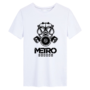 Metro Exodus地铁离去t恤短袖男女学生游戏周边上衣服纯棉半截袖