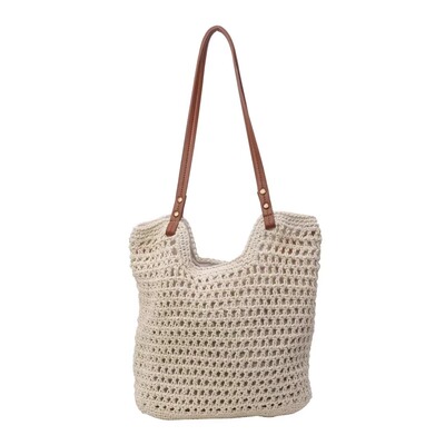 灵允手工编织托特包夏季厂家直销