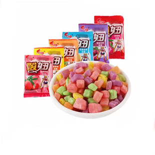 官方正品酸妞软糖童年回忆促销怀旧儿时零食品酸甜味橡皮糖QQ糖
