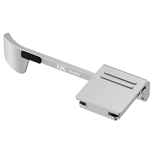 JJC 适用富士XE5热靴指柄快门按钮fuji xe5拇指热靴盖配件全包裹覆盖X-E5专用手指柄保护盖配件金属相机握柄