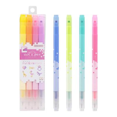 sunstar太阳星方形像素记号笔