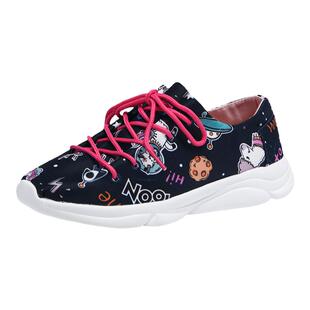 Tt&Mm/汤姆斯运动休闲女鞋 夏款百搭卡通动漫ins潮帆布鞋舒适布鞋
