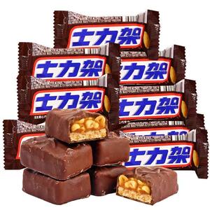 士力架花生夹心巧克力解馋能量棒