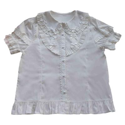 夕雾工作室甜美古早风lolita衬衫