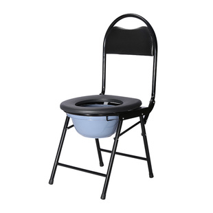 卫生间蹲厕坐便椅老人便携移动马桶孕妇农村旱厕坐便器简易可折叠