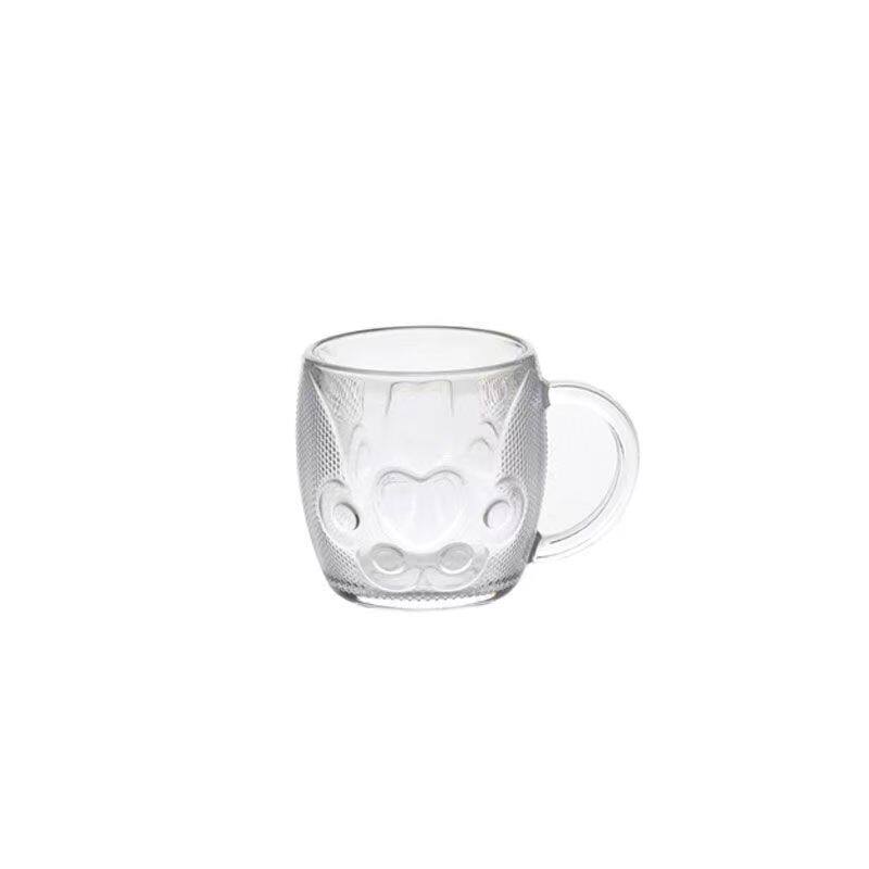 网红ins风家用玻璃杯带把手牛玻璃杯