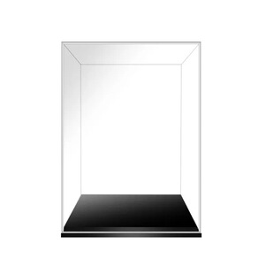 zimomo大天使罗马柱底座高透明展示盒架大首领labubu防尘罩保护罩