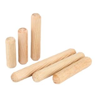 圆木塞木钉木榫斜纹楔子实木木棒木栓衣柜橱柜连接件圆木肖木销子