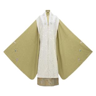 桃源初见｜千春令｜花朝记汉服副牌明制竖领大襟衫包肩比甲复原风