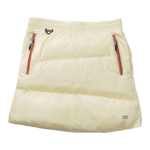 NOTHOMME云游户外三防撞色A字裙子800蓬95白鸭绒保暖羽绒短裙