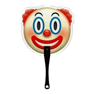 【哥谭市的大头目】JOKER里的顶梁柱学生搞怪便携小丑面具扇子