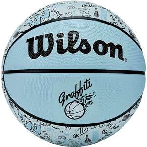 Wilson威尔胜胜户外橡胶篮球涂鸦