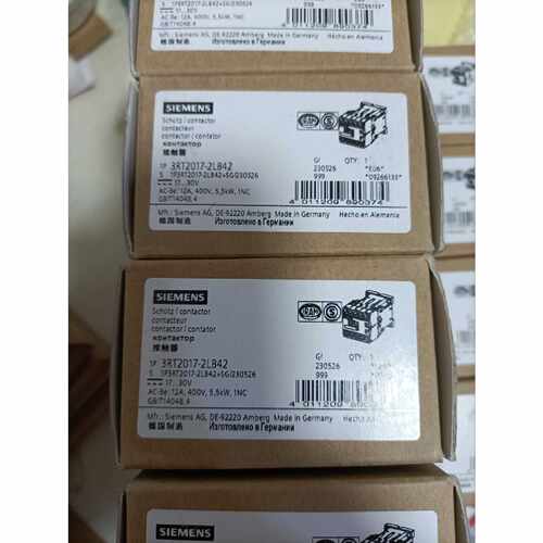 议价3RT2017-2LB42西门子接触器全新原装正品现货