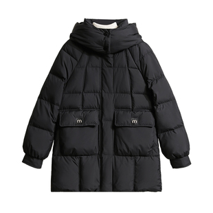 2025新款妈妈冬装高端大气羽绒服中年女装中老年冬季加厚防寒外套