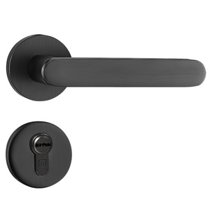 名门静音门锁室内锁具家用通用型卫生间卧室房木门全铜古典锁具