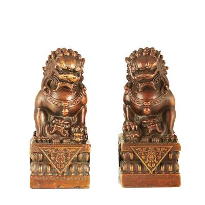 铜狮子摆件宫门狮北京狮子