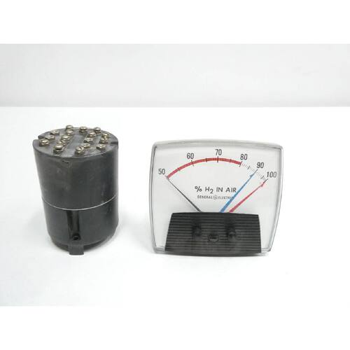 General Electric Ge 50-195430FAFA2AAL Panel Meter 50-100% H2