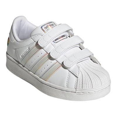 Adidas/阿迪达斯正品三叶草小童经典透气轻便休闲柔软板鞋JI0509